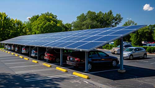 Solarcarport in Nieder-Olm